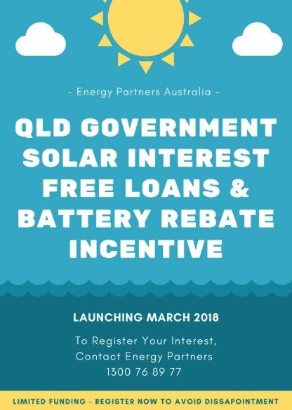 QLD Government Solar Battery Rebate Incentive