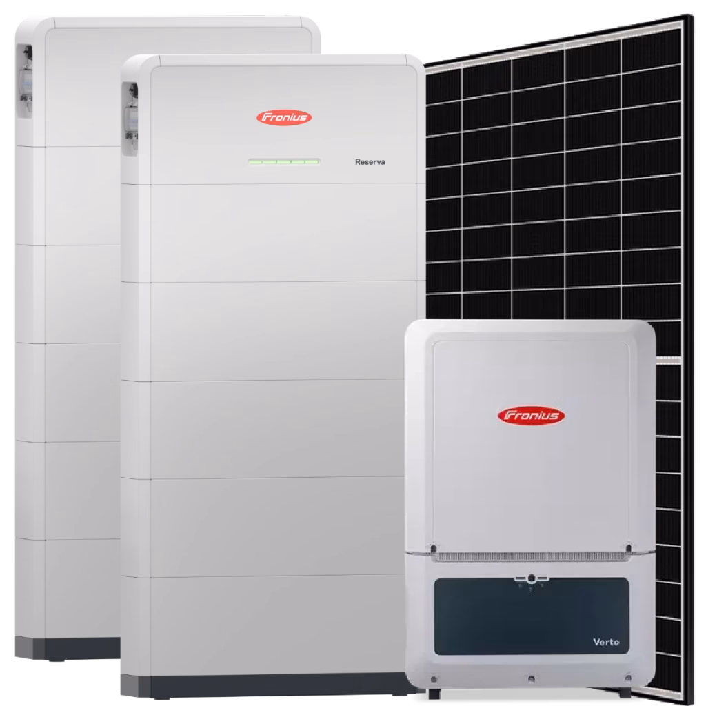 Fronius Verto Inverter with Reserva Solar Battery and Canadian Solar Panels