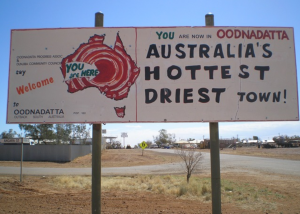 oodnadatta is Australia's hottest town