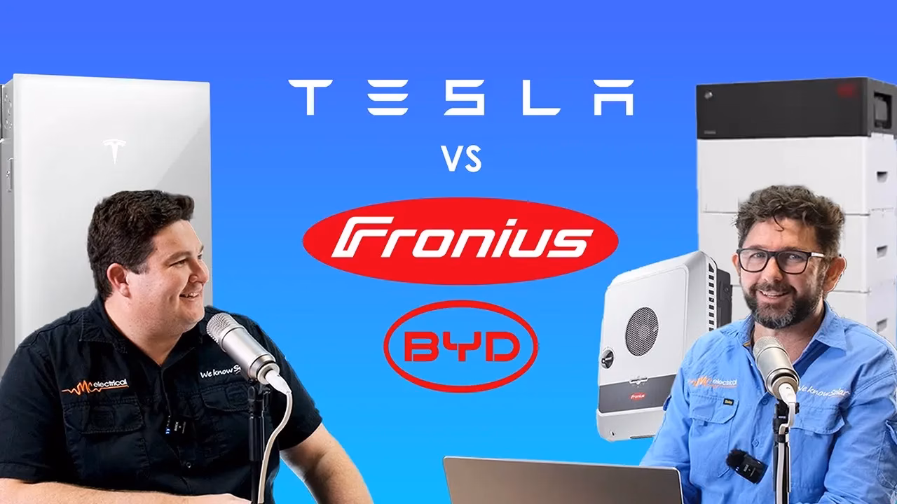Tesla Powerwall 3 vs Fronius & BYD